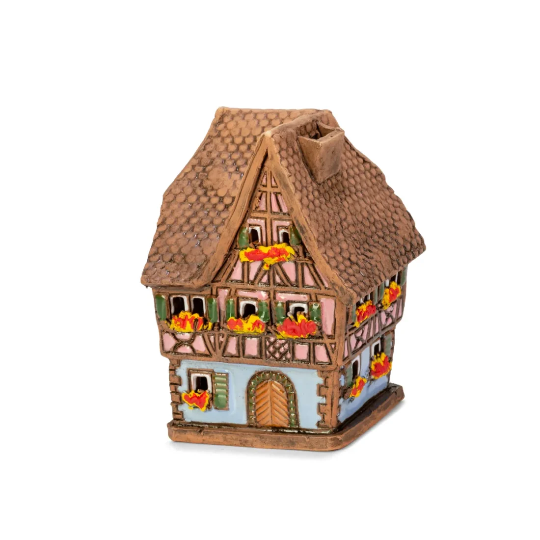 Ceramic miniature of original house in Alsace ALS 191 MINI 3