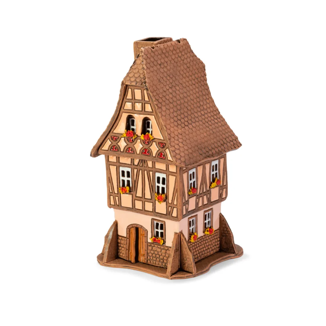 Ceramic miniature of original house in Alsace ALS 193 A 1