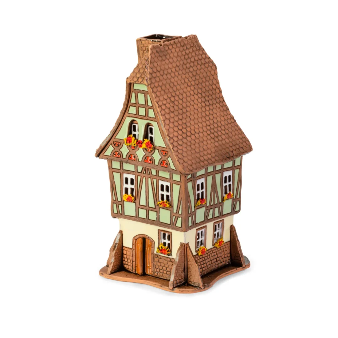 Ceramic miniature of original house in Alsace ALS 193 A 2