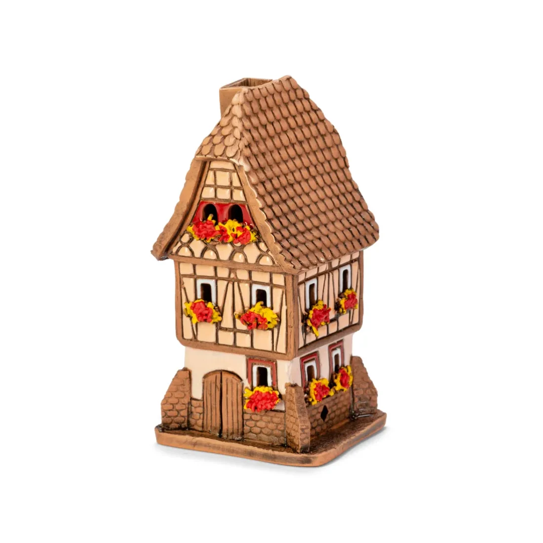 Ceramic miniature of original house in Alsace ALS 193 MINI 2