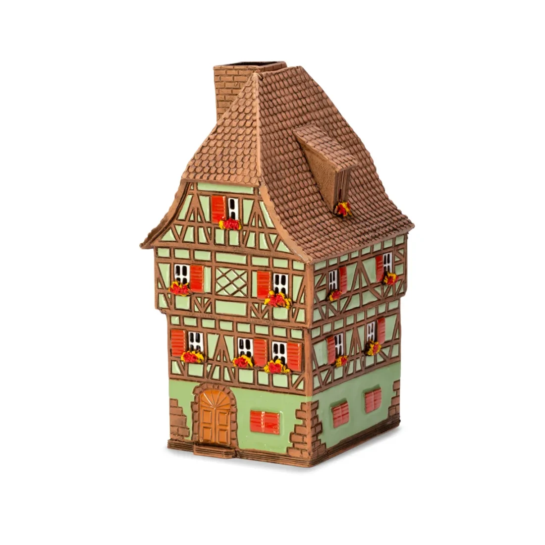 Ceramic miniature of original house in Alsace ALS 194 A 1
