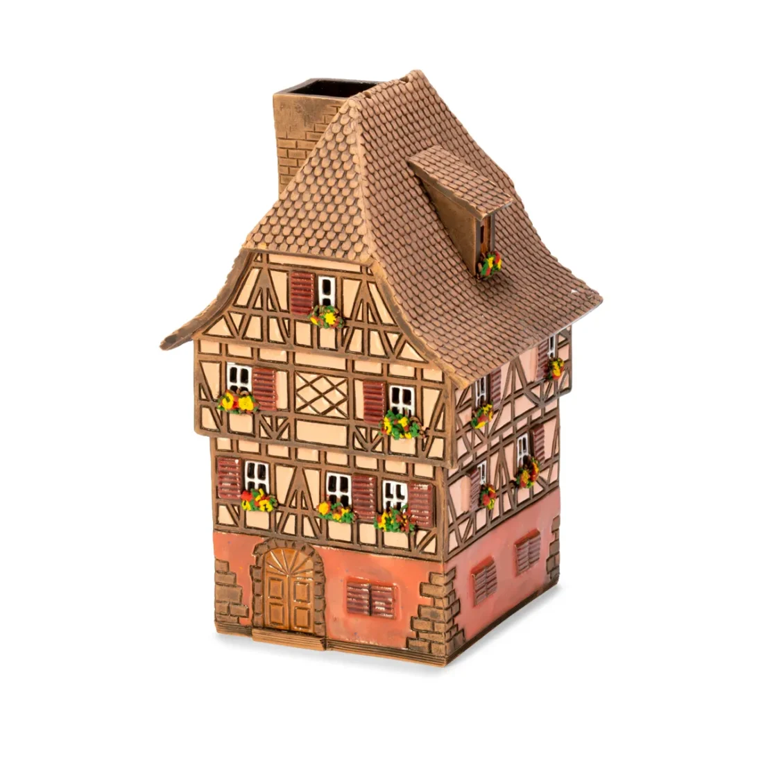 Ceramic miniature of original house in Alsace ALS 194 A 3