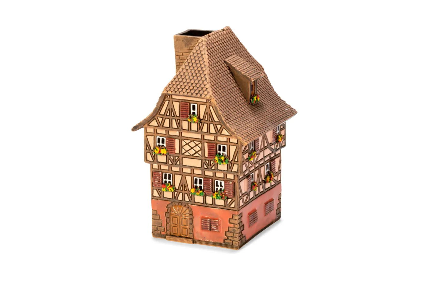 Ceramic miniature of original house in Alsace ALS 194 A 3