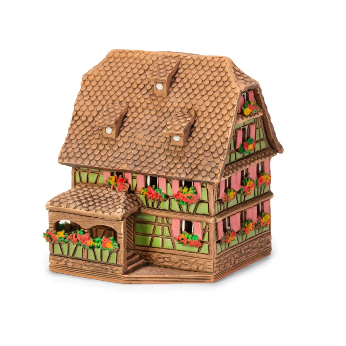 Ceramic miniature of original house in Alsace ALS 225 MINI 2