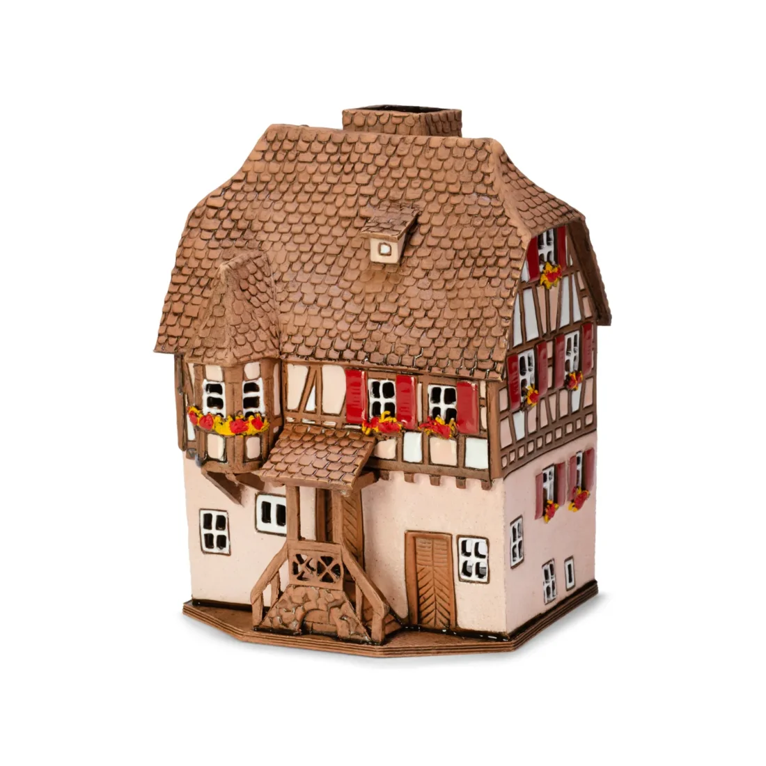 Ceramic miniature of original house in Alsace ALS 226 A 1