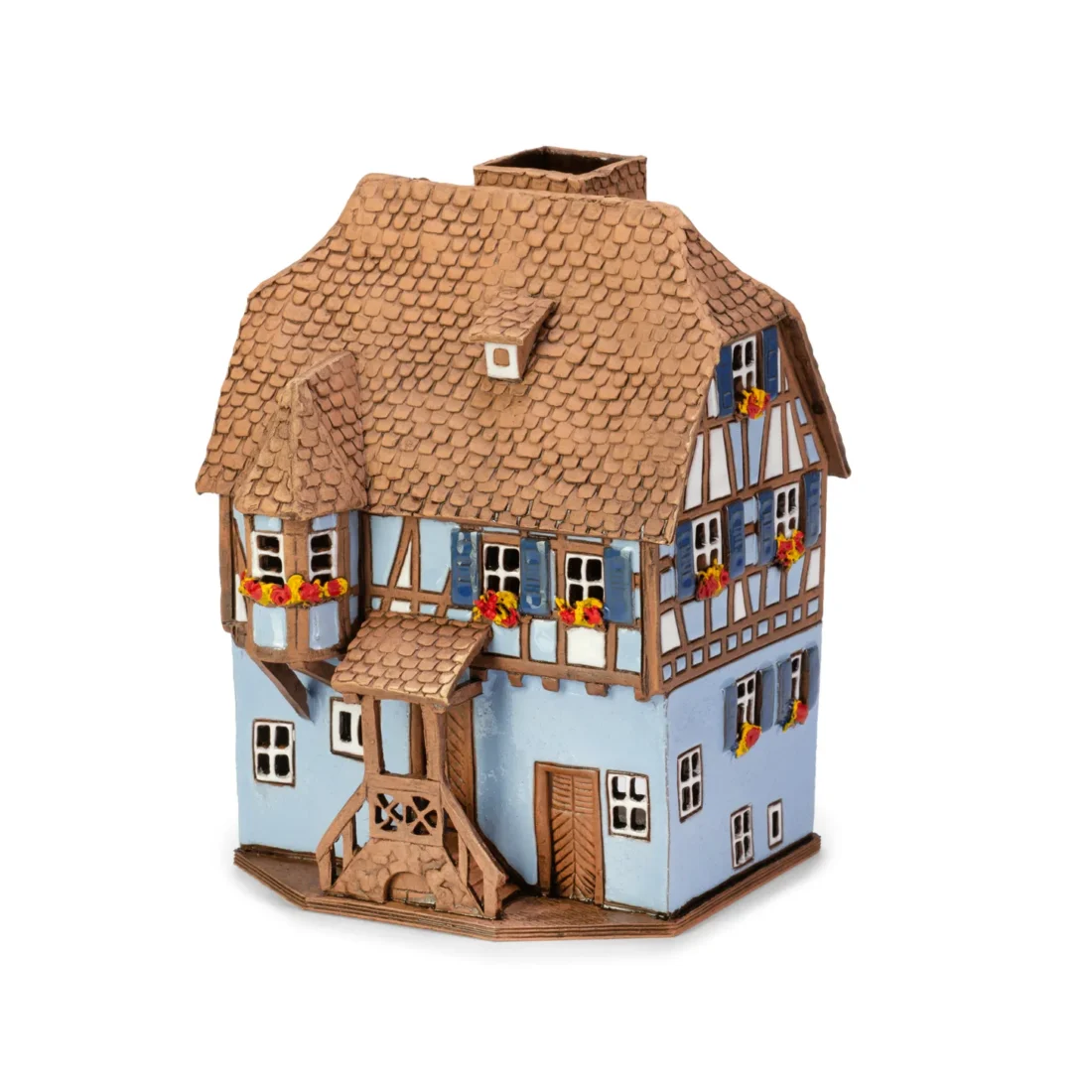 Ceramic miniature of original house in Alsace ALS 226 A 3