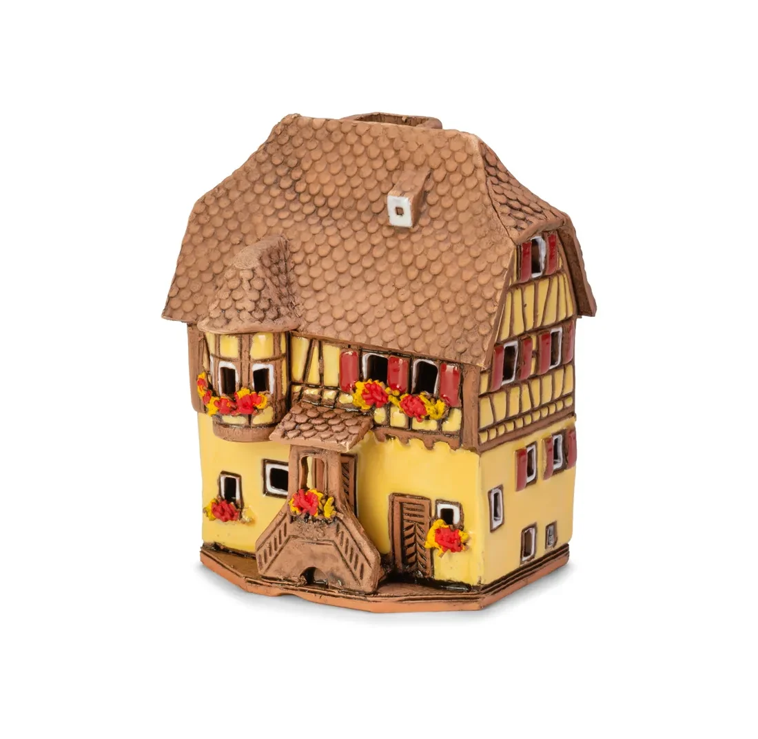 Ceramic miniature of original house in Alsace ALS 226 MINI 3