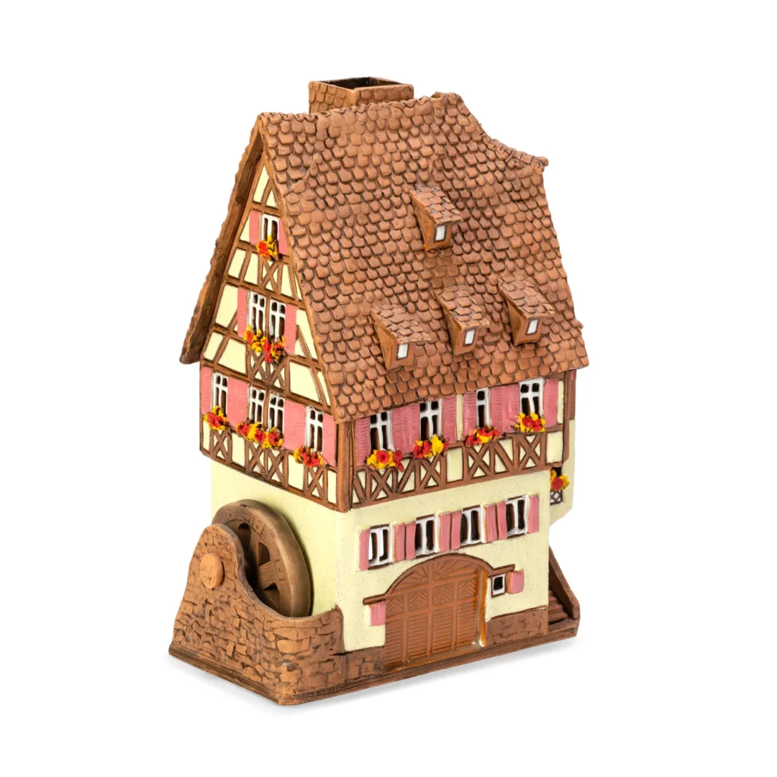Ceramic miniature of original house in Alsace ALS 227 MA 2