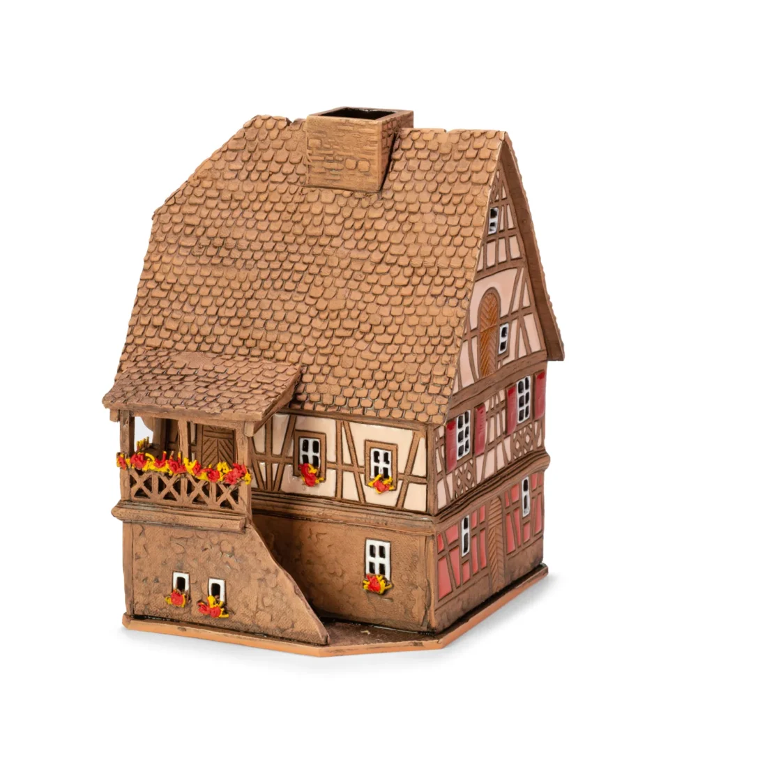 Ceramic miniature of original house in Alsace ALS 228 A 2