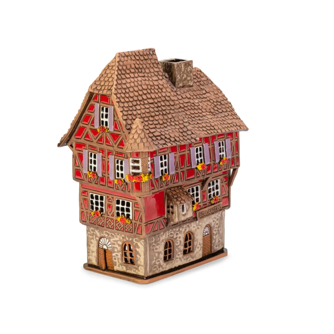 Ceramic miniature of original house in Alsace ALS 243 A 1