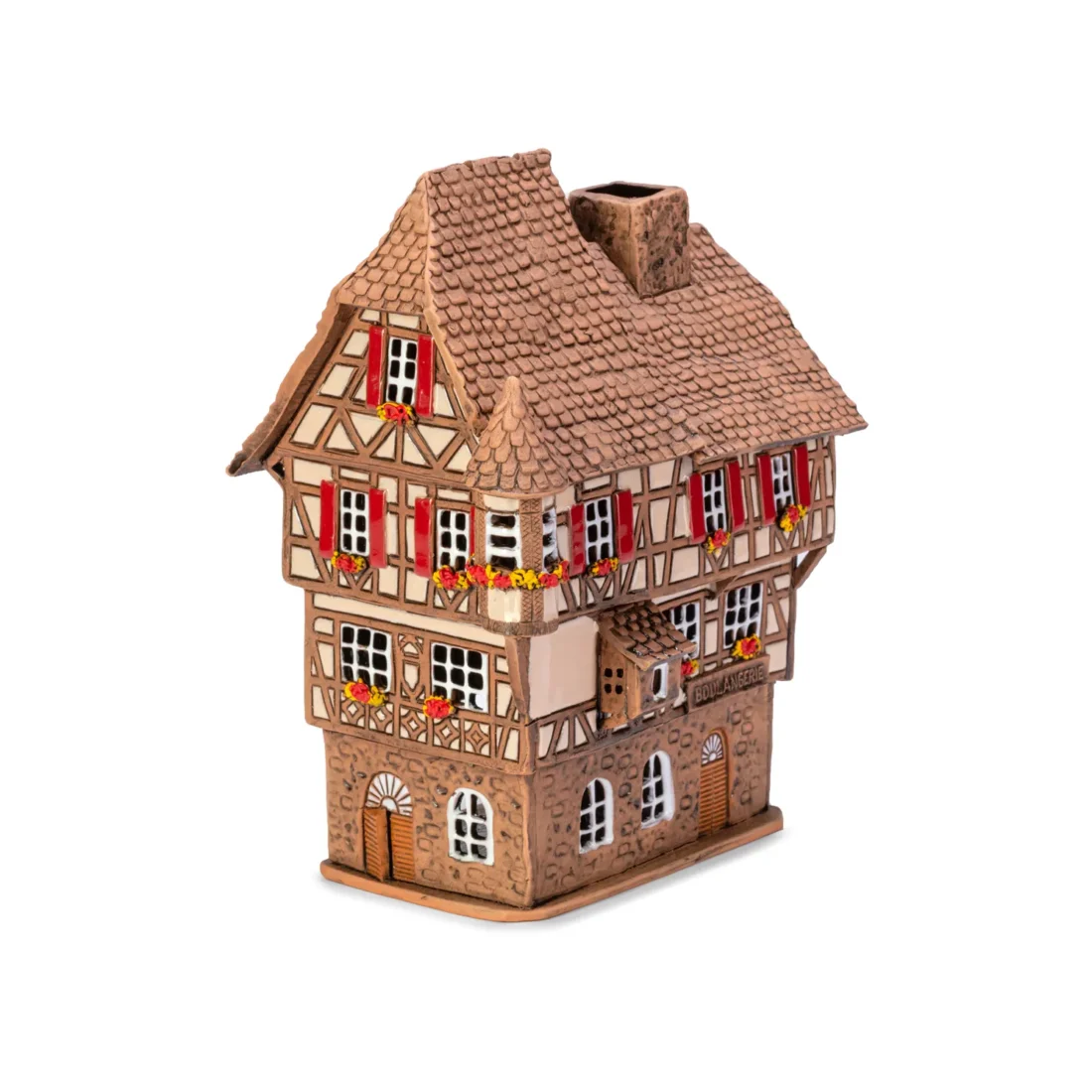Ceramic miniature of original house in Alsace ALS 243 A 3