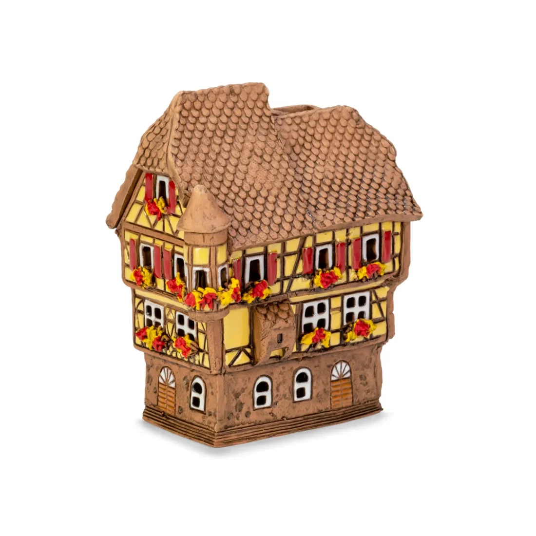 Ceramic miniature of original house in Alsace ALS 243 MINI 3