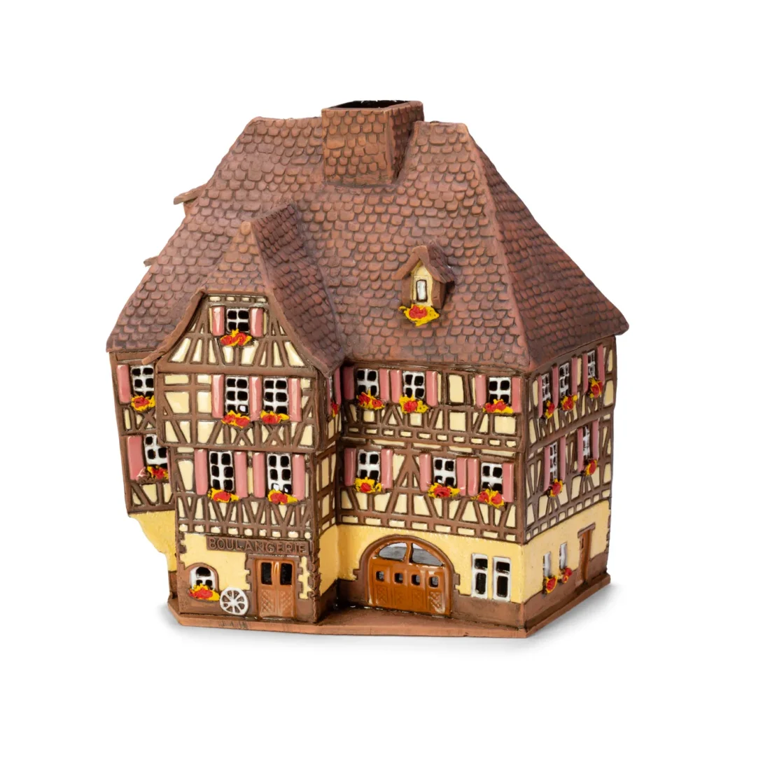 Ceramic miniature of original house in Alsace ALS 245 A 2