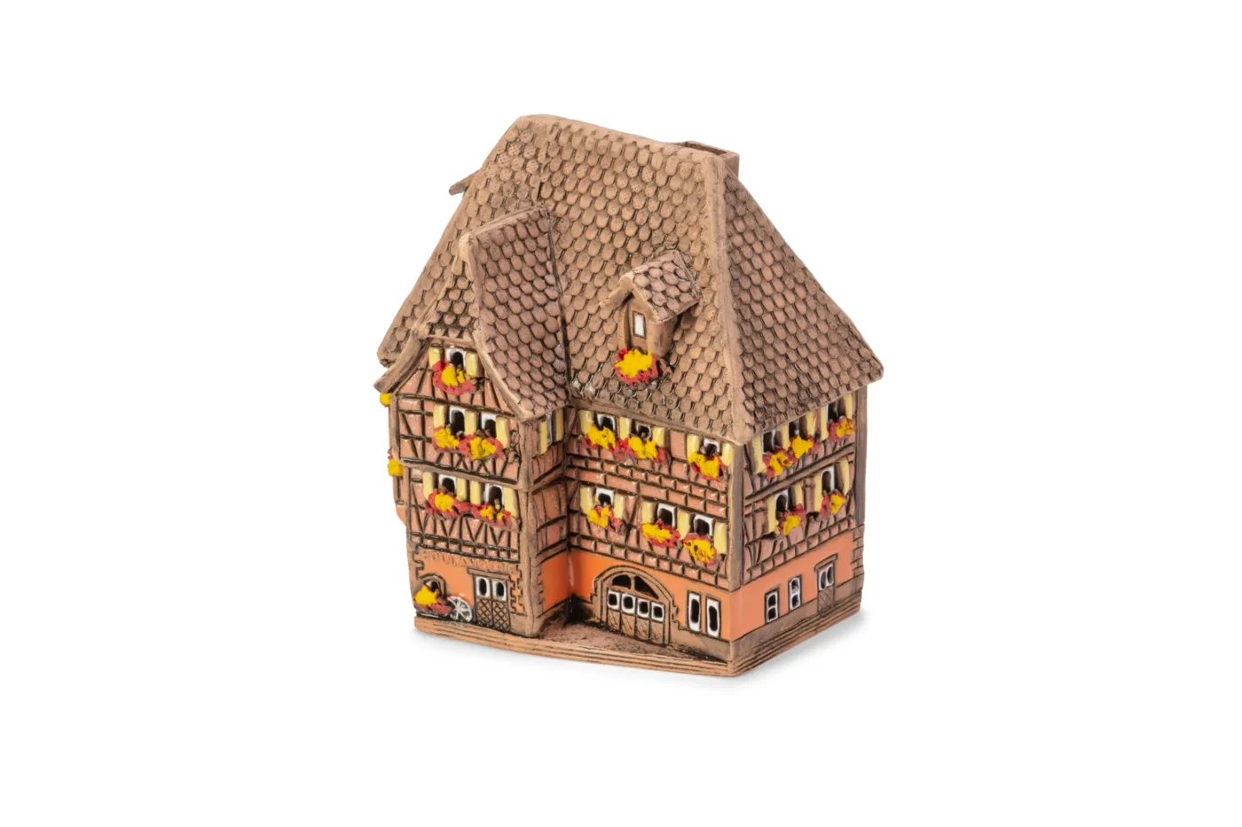Ceramic miniature of original house in Alsace ALS 245 MINI 1