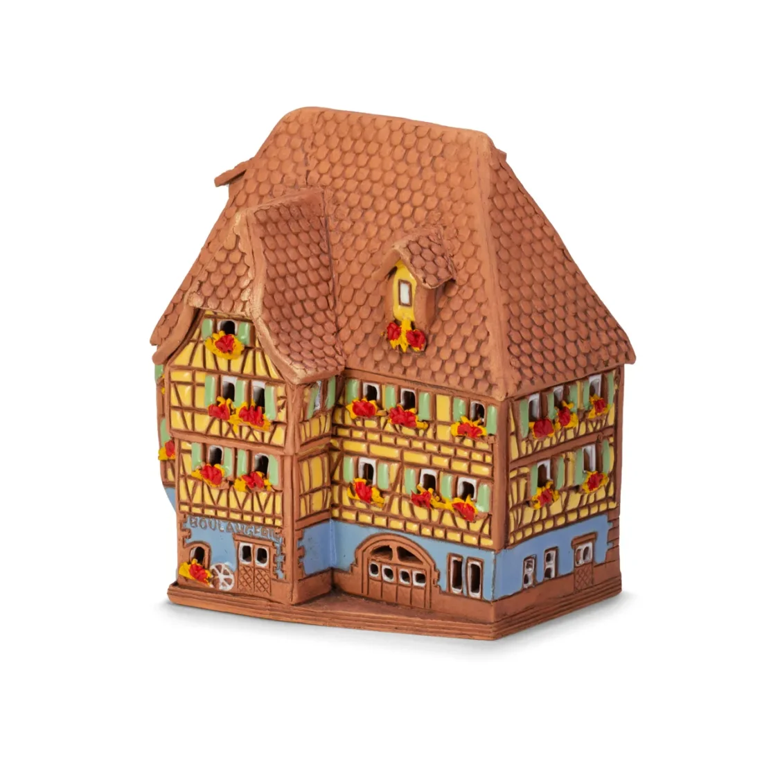 Ceramic miniature of original house in Alsace ALS 245 MINI 2