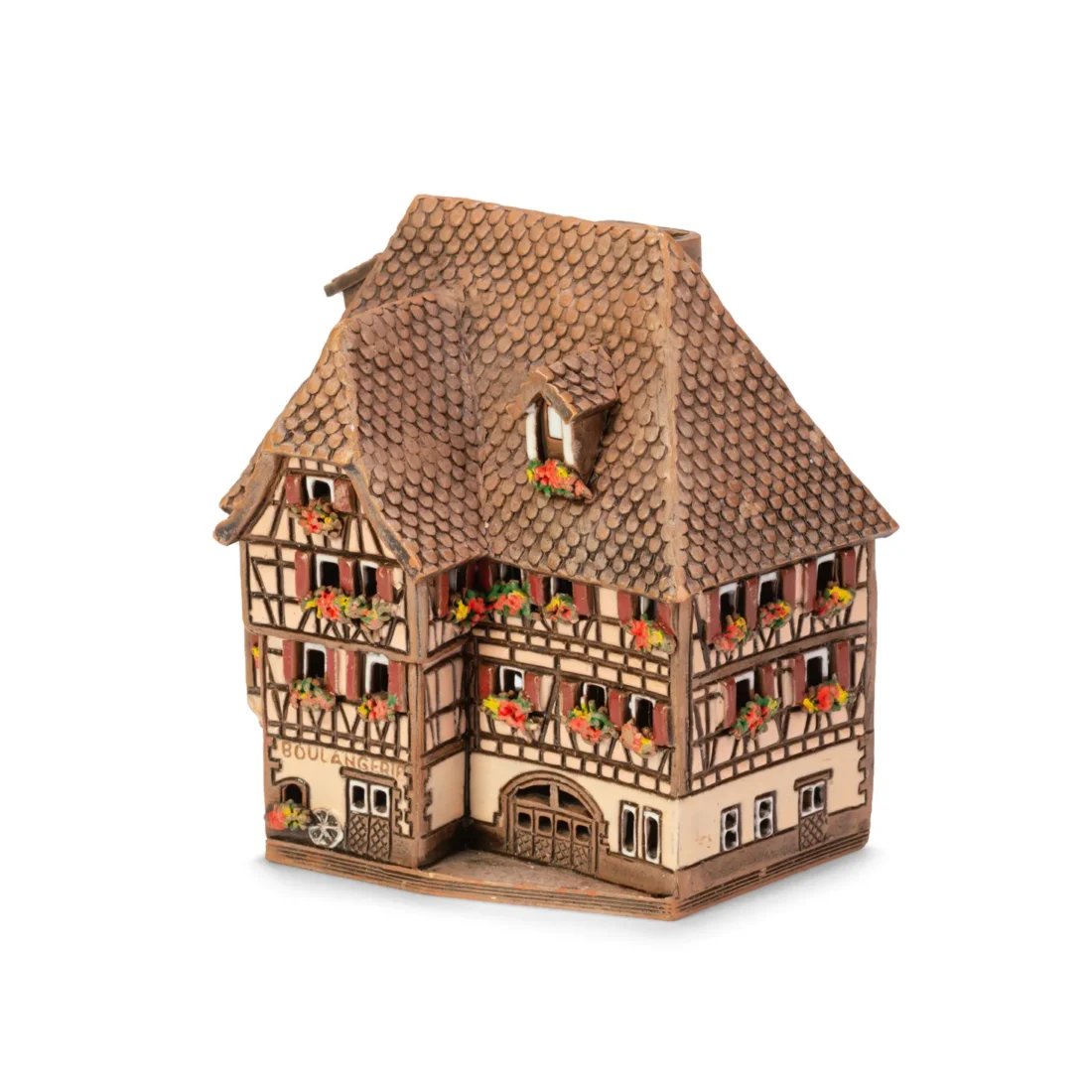 Ceramic miniature of original house in Alsace ALS 245 MINI 3