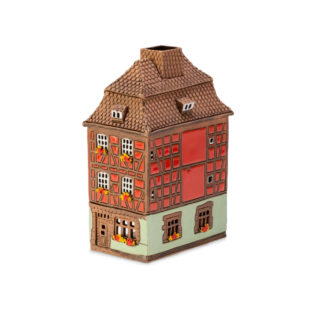 Ceramic miniature of original house in Alsace ALS 287 A 1