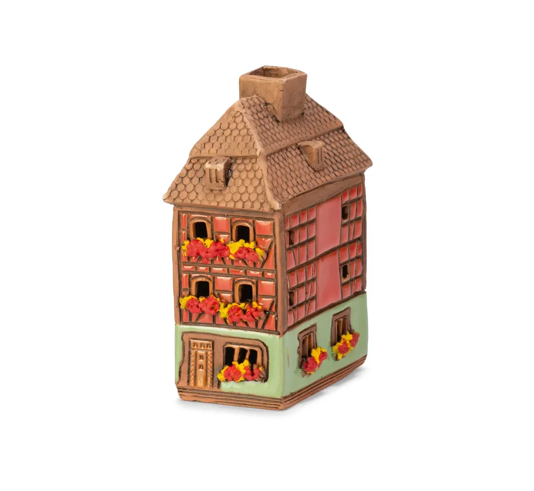 Ceramic miniature of original house in Alsace ALS 287 MINI 1
