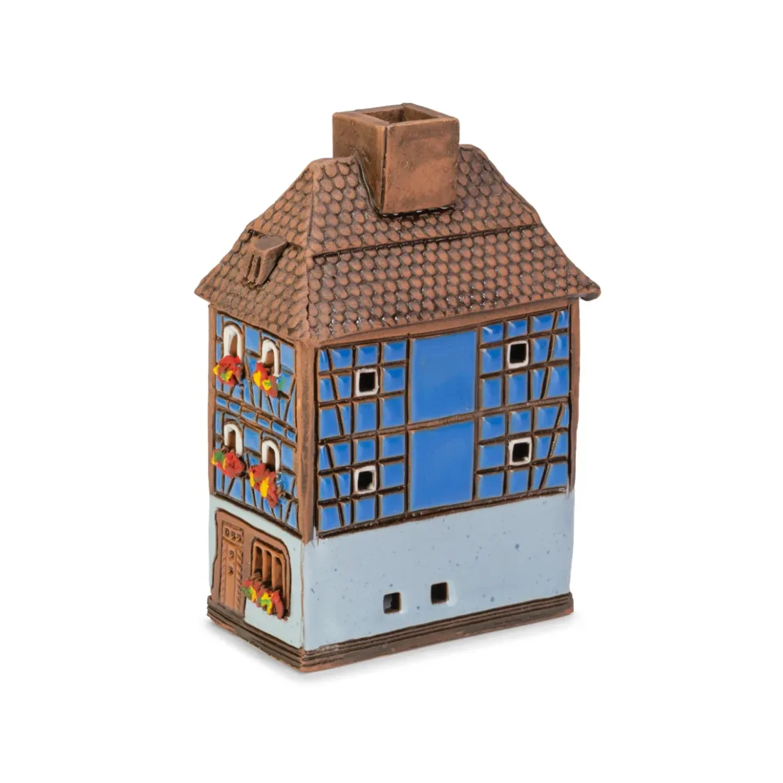 Ceramic miniature of original house in Alsace ALS 287 MINI 2