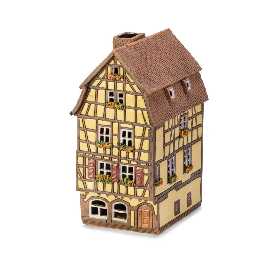 Ceramic miniature of original house in Alsace ALS 288 A 1