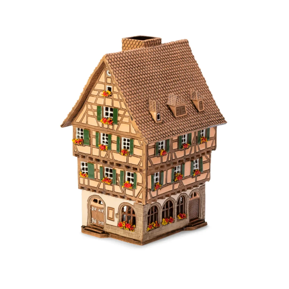 Ceramic miniature of original house in Alsace ALS 289 A 1