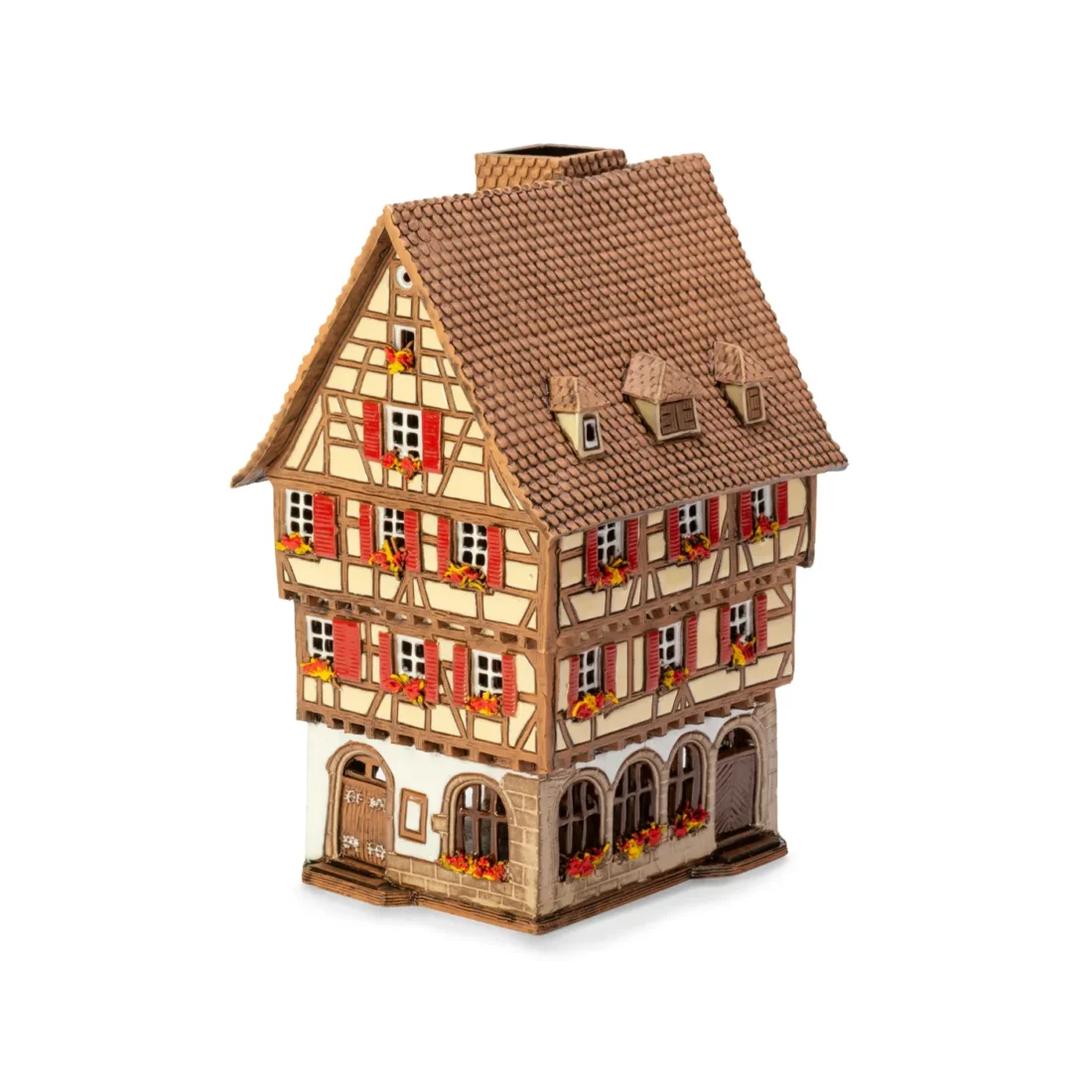 Ceramic miniature of original house in Alsace ALS 289 A 2