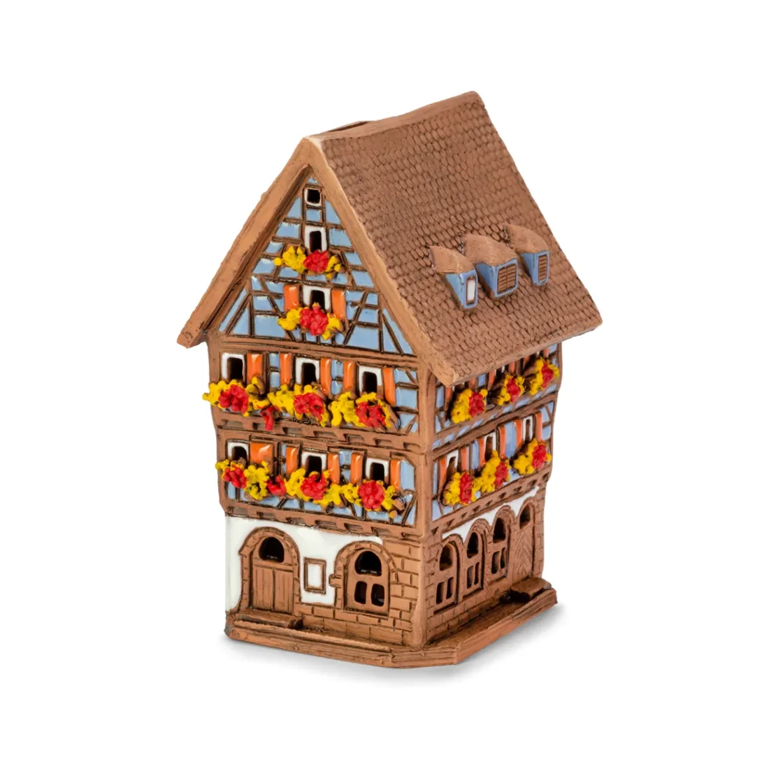 Ceramic miniature of original house in Alsace ALS 289 MINI 1