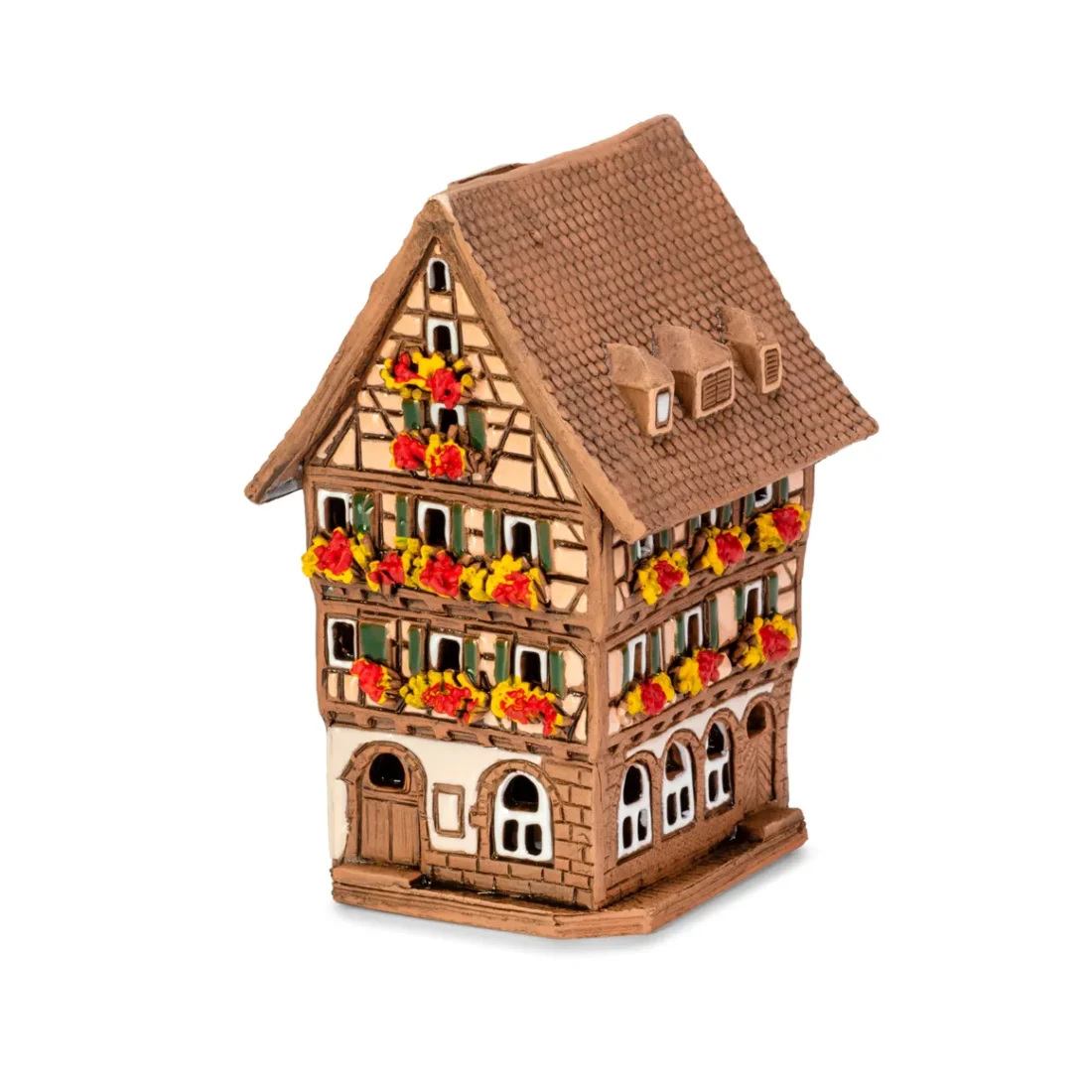 Ceramic miniature of original house in Alsace ALS 289 MINI 2