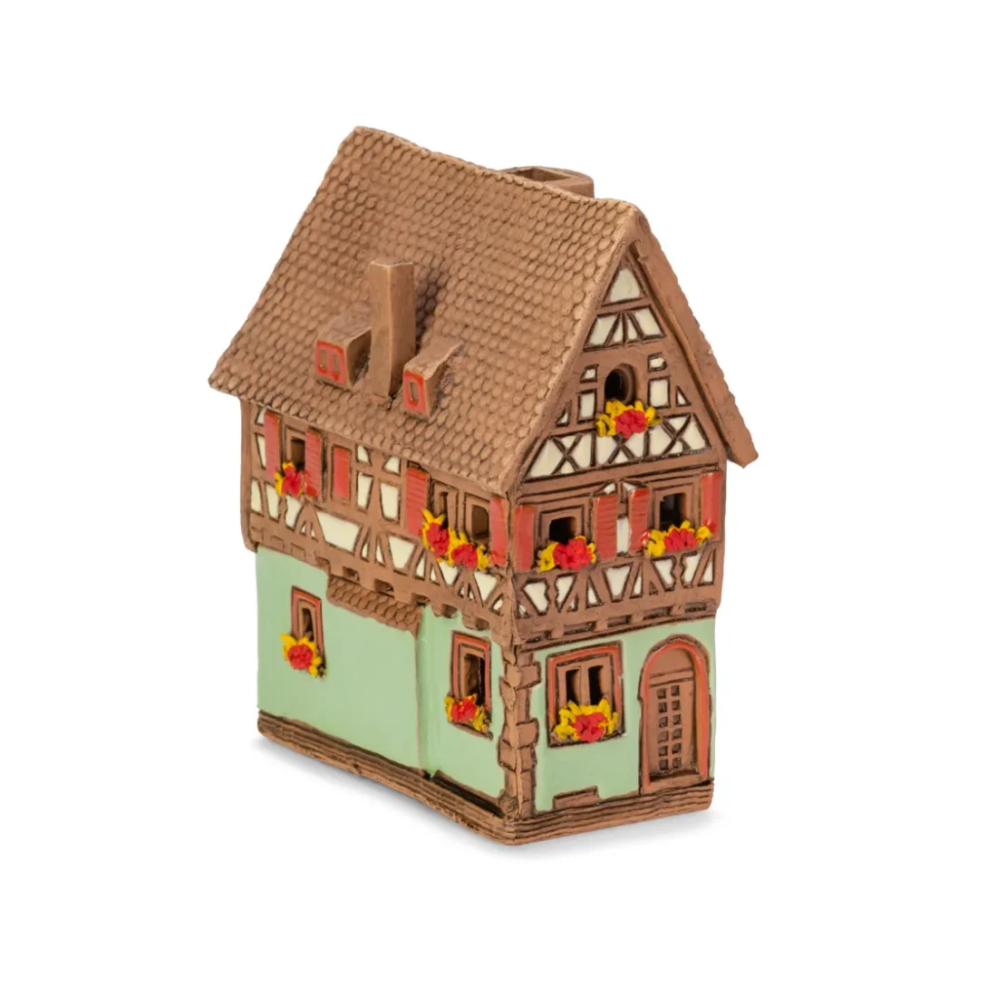 Ceramic miniature of original house in Alsace ALS 291 MINI 1