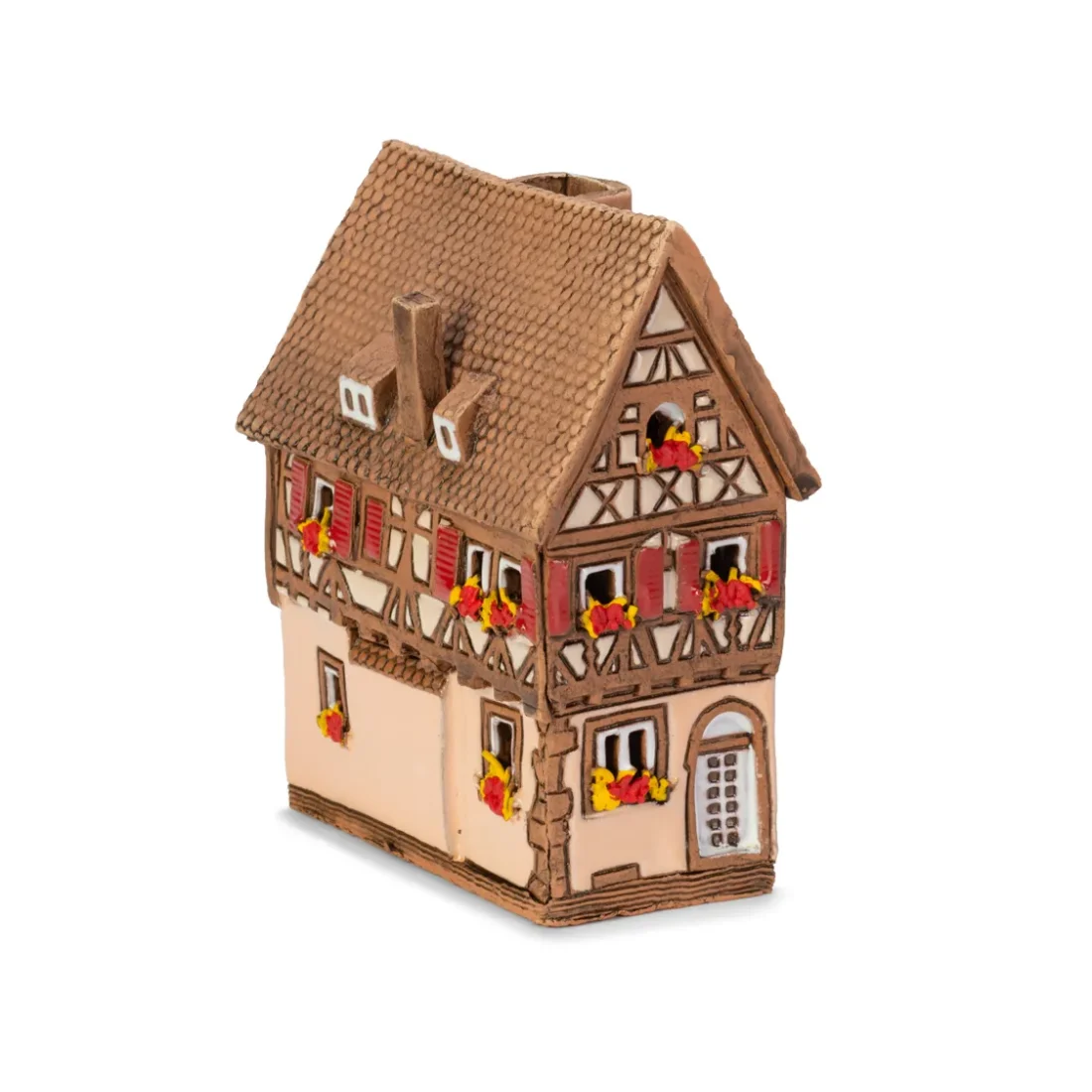Ceramic miniature of original house in Alsace ALS 291 MINI 2