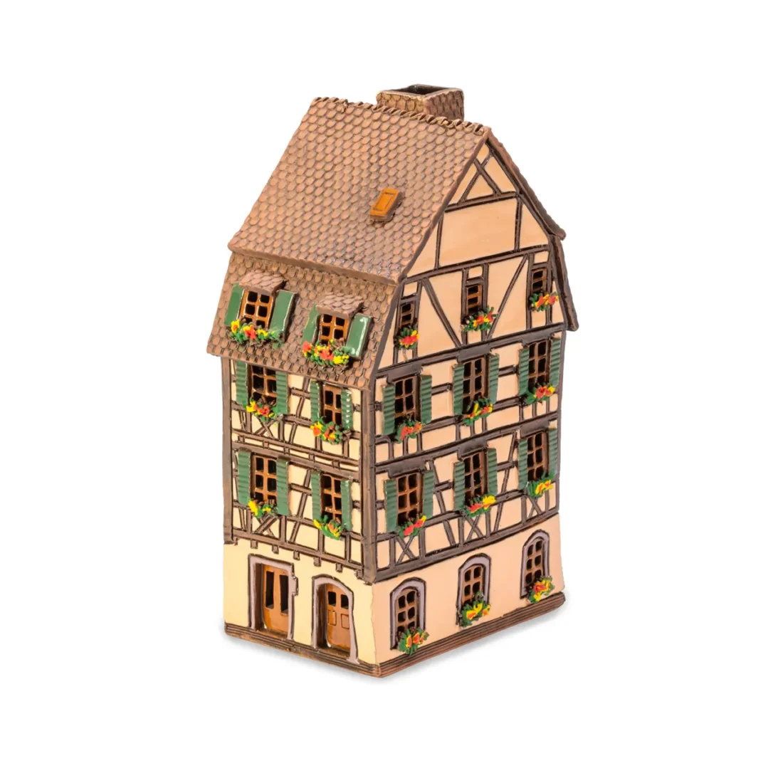 Ceramic miniature of original house in Alsace ALS 293 A 3