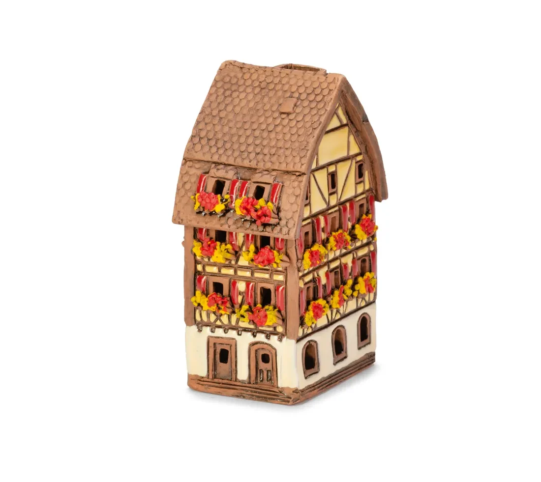 Ceramic miniature of original house in Alsace ALS 293 MINI 1