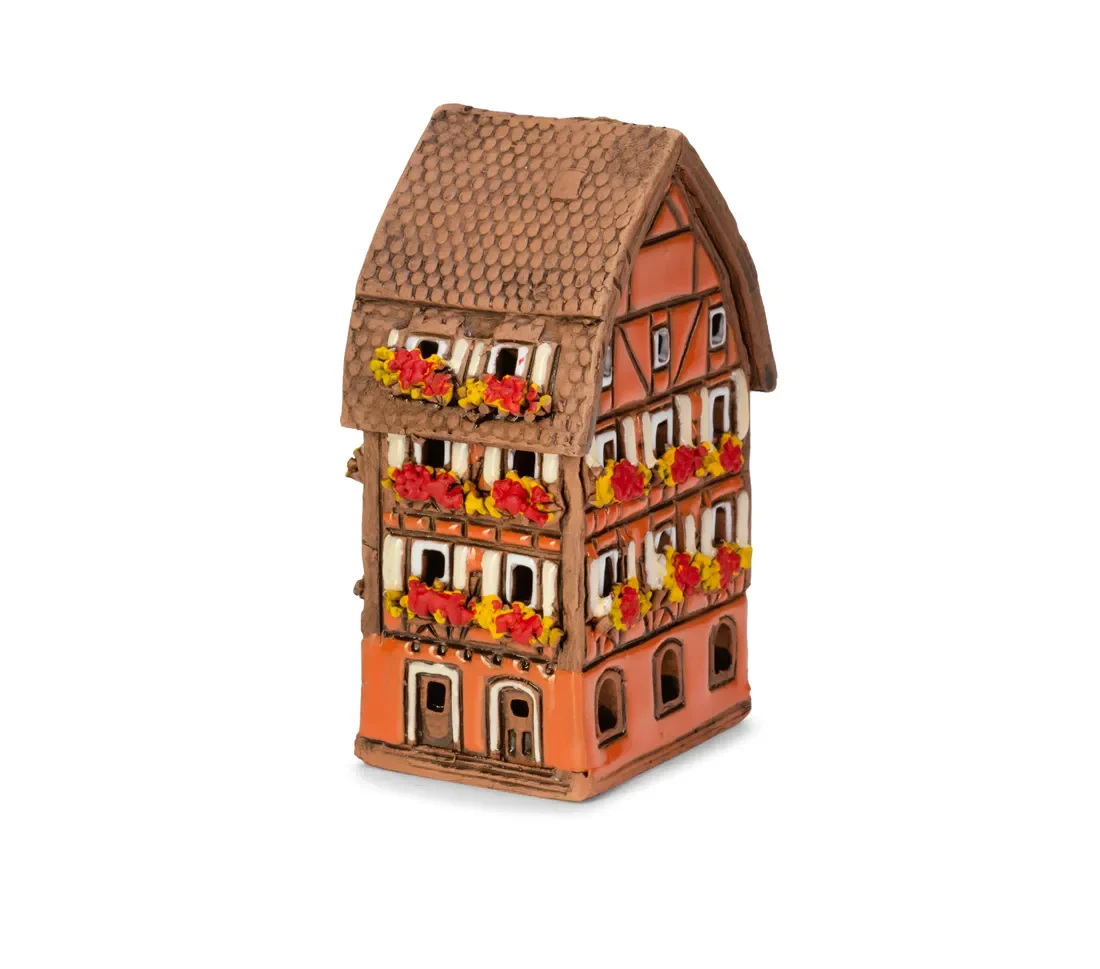Ceramic miniature of original house in Alsace ALS 293 MINI 3