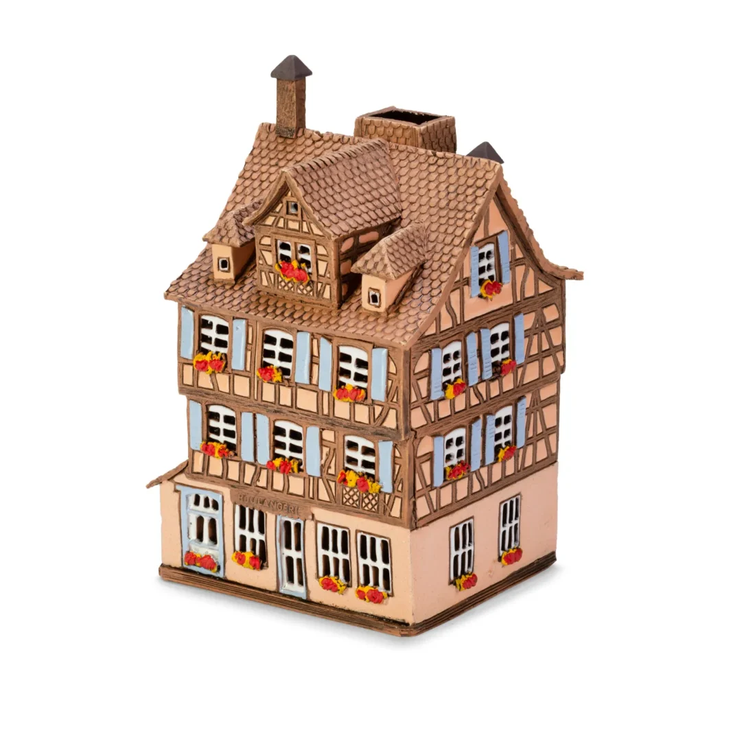 Ceramic miniature of original house in Alsace ALS 294 A 1