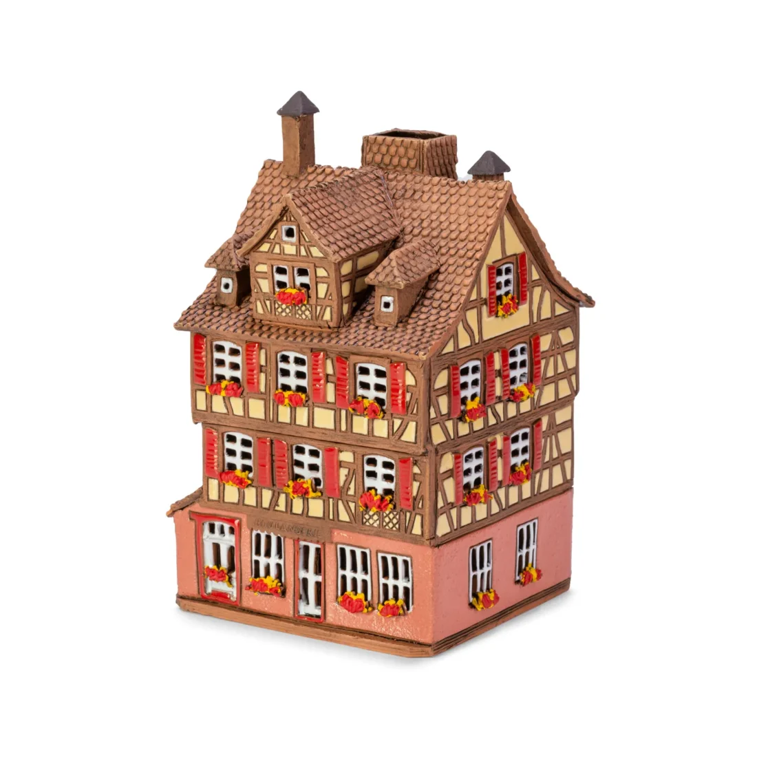 Ceramic miniature of original house in Alsace ALS 294 A 2