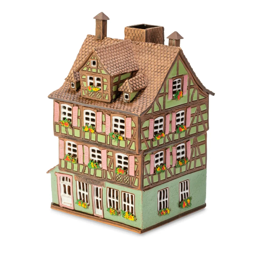 Ceramic miniature of original house in Alsace ALS 294 A 3