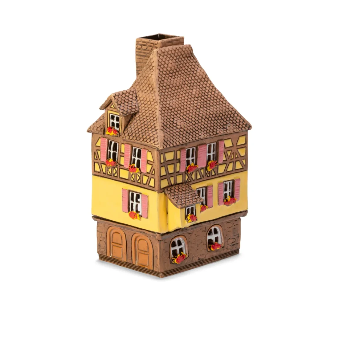 Ceramic miniature of original house in Alsace ALS 297 A 1