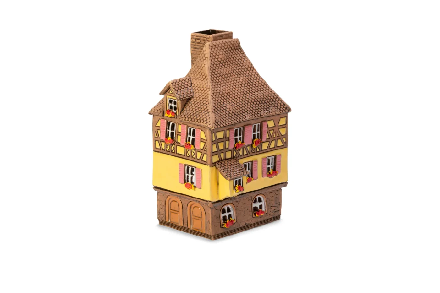 Ceramic miniature of original house in Alsace ALS 297 A 1