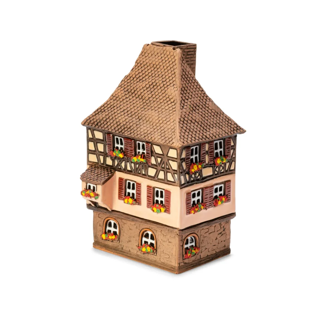 Ceramic miniature of original house in Alsace ALS 297 A 3