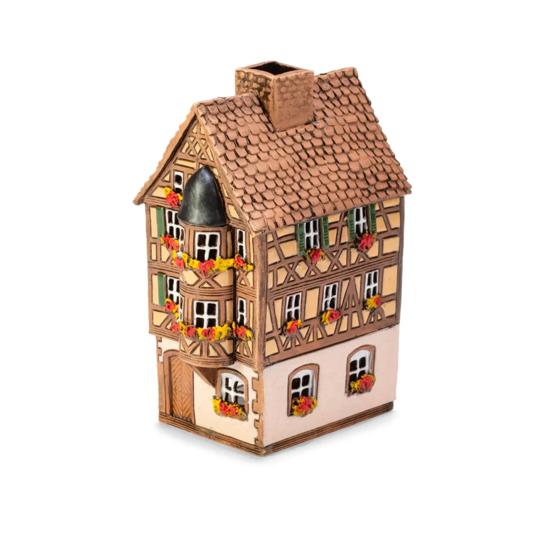 Ceramic miniature of original house in Alsace ALS 298 A 3