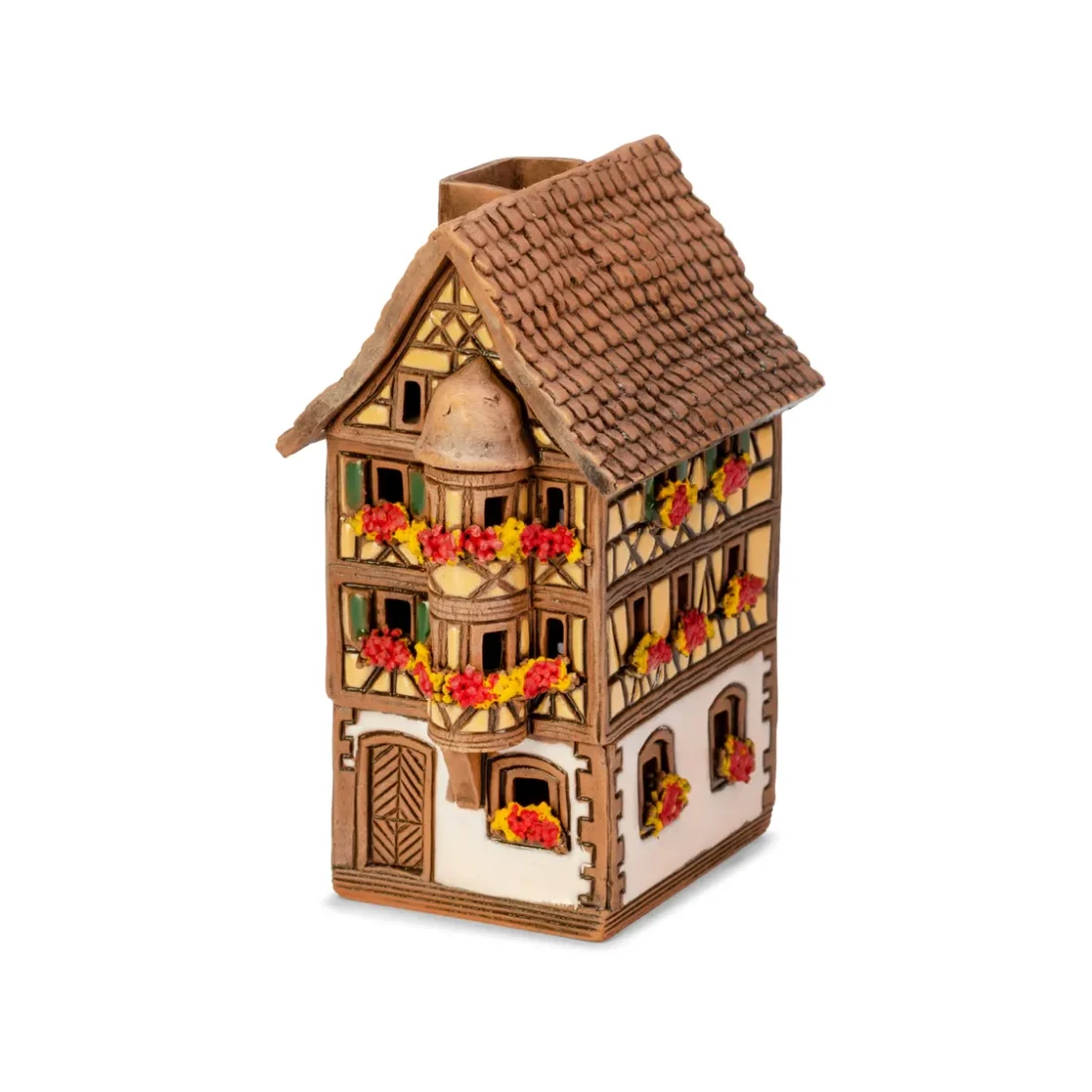 Ceramic miniature of original house in Alsace ALS 298 MINI 1