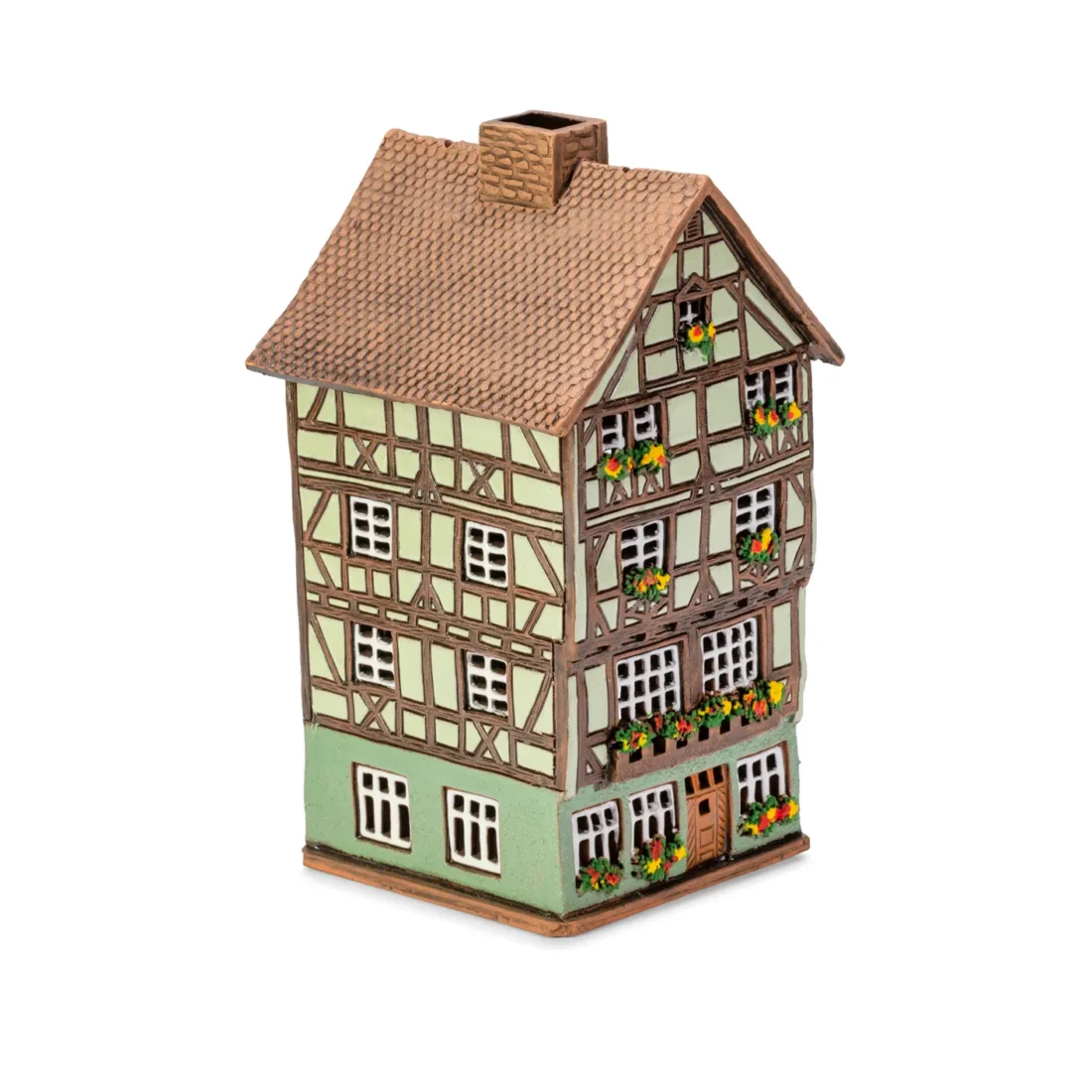 Ceramic miniature of original house in Alsace ALS 299 A 1
