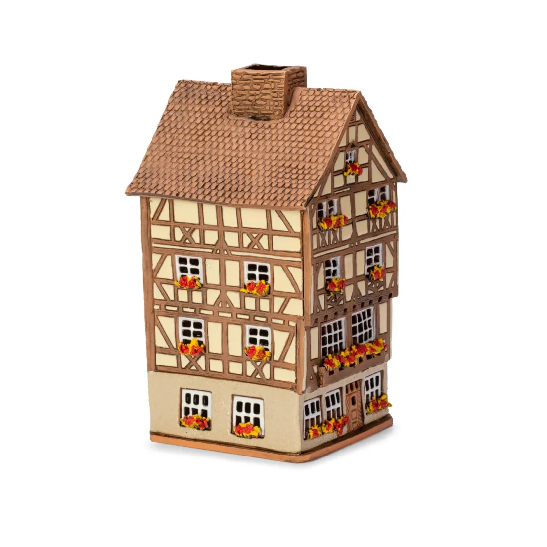 Ceramic miniature of original house in Alsace ALS 299 A 2