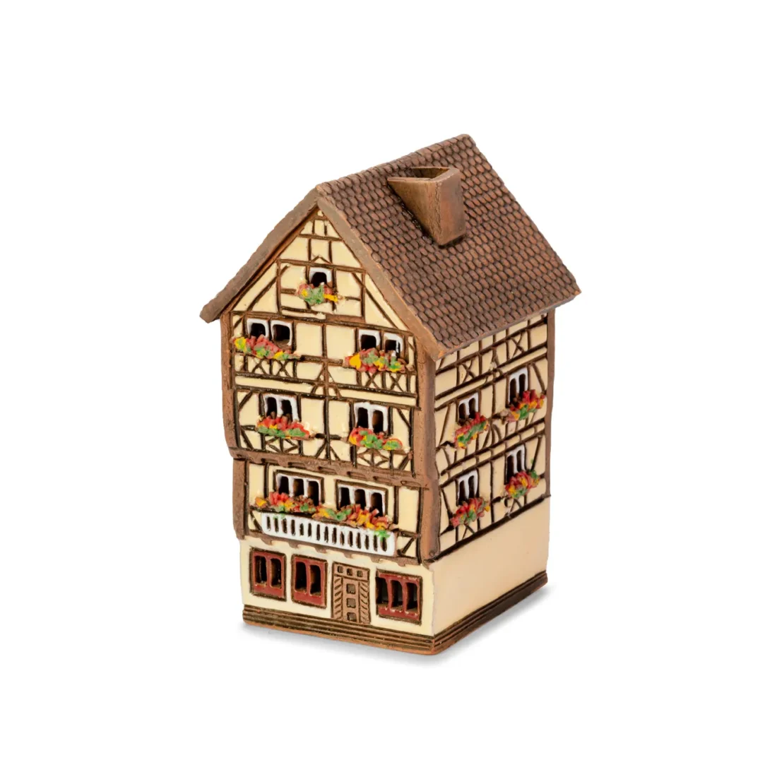 Ceramic miniature of original house in Alsace ALS 299 MINI 1
