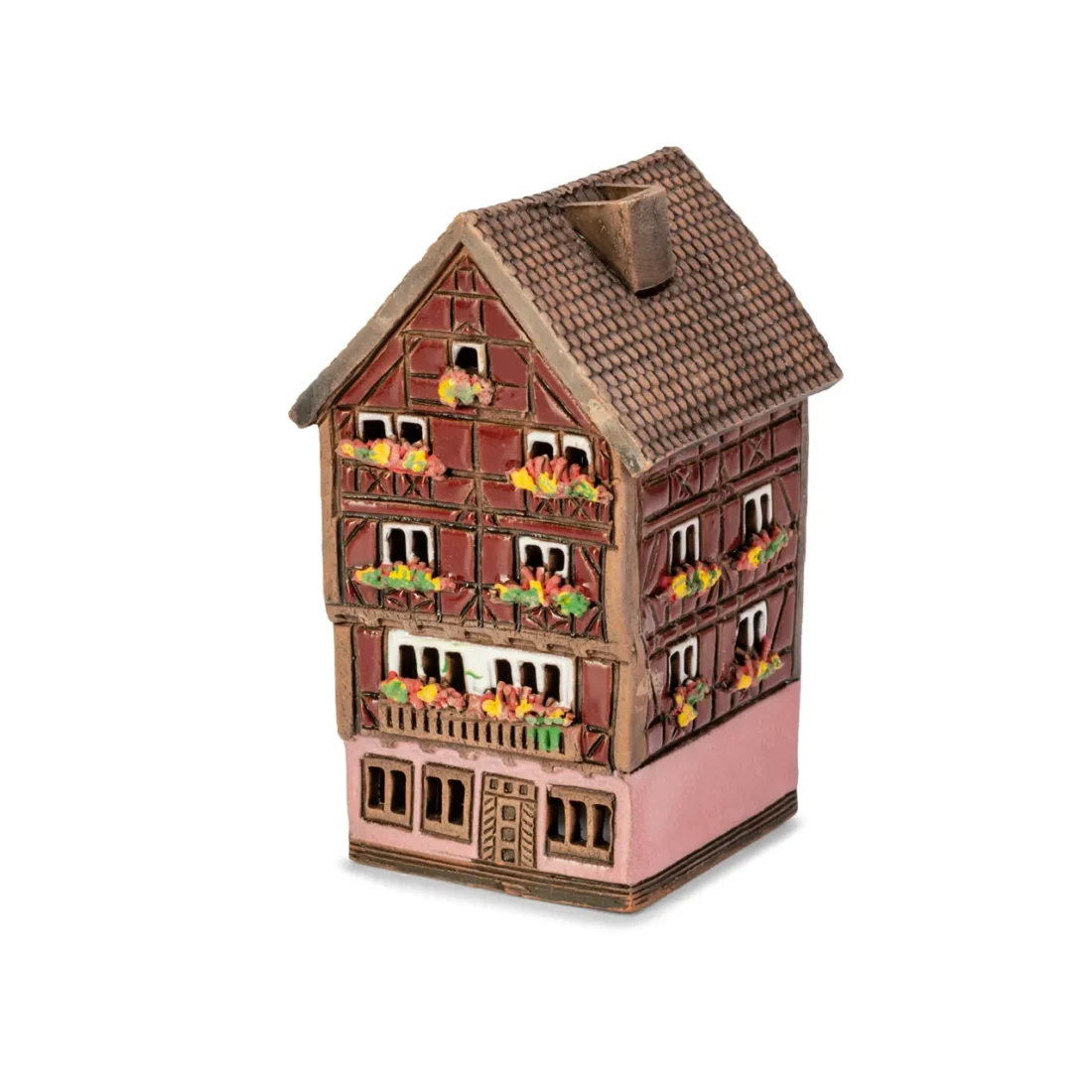 Ceramic miniature of original house in Alsace ALS 299 MINI 2