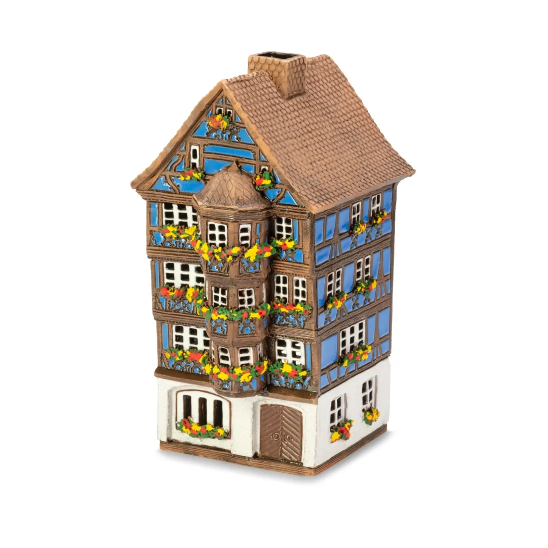 Ceramic miniature of original house in Alsace ALS 301 A 2
