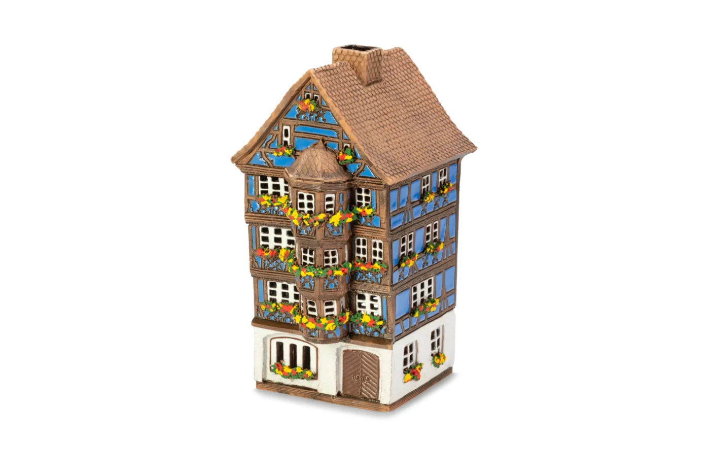 Ceramic miniature of original house in Alsace ALS 301 A 2