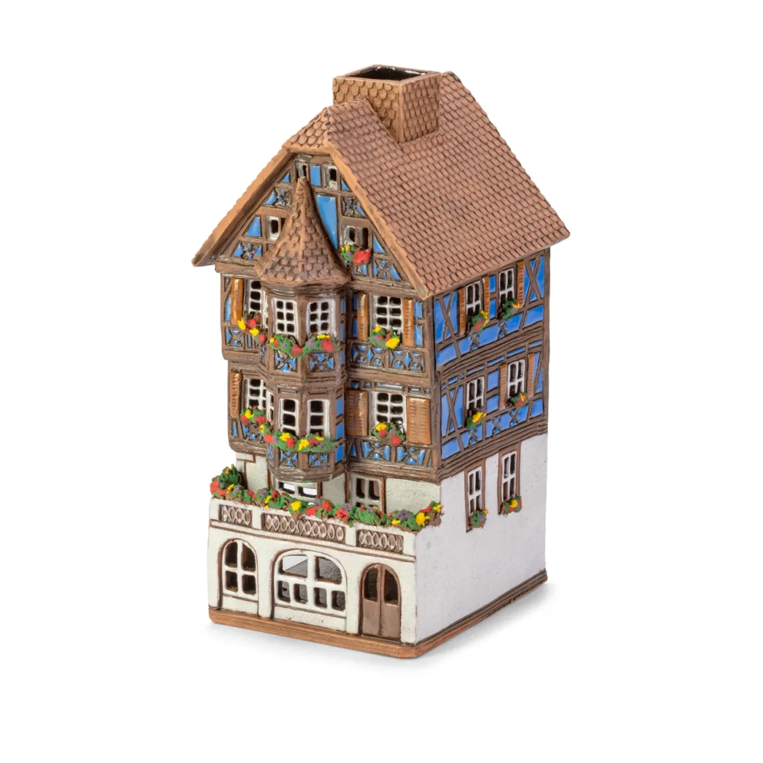 Ceramic miniature of original house in Alsace ALS 302 A 2