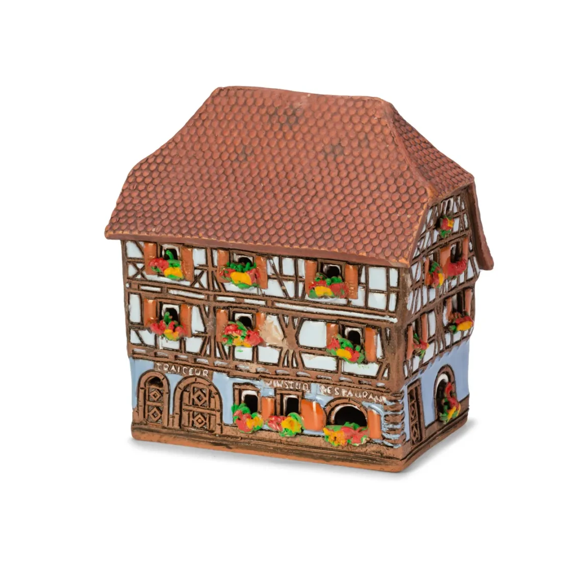 Ceramic miniature of original house in Alsace ALS 304 MINI 3