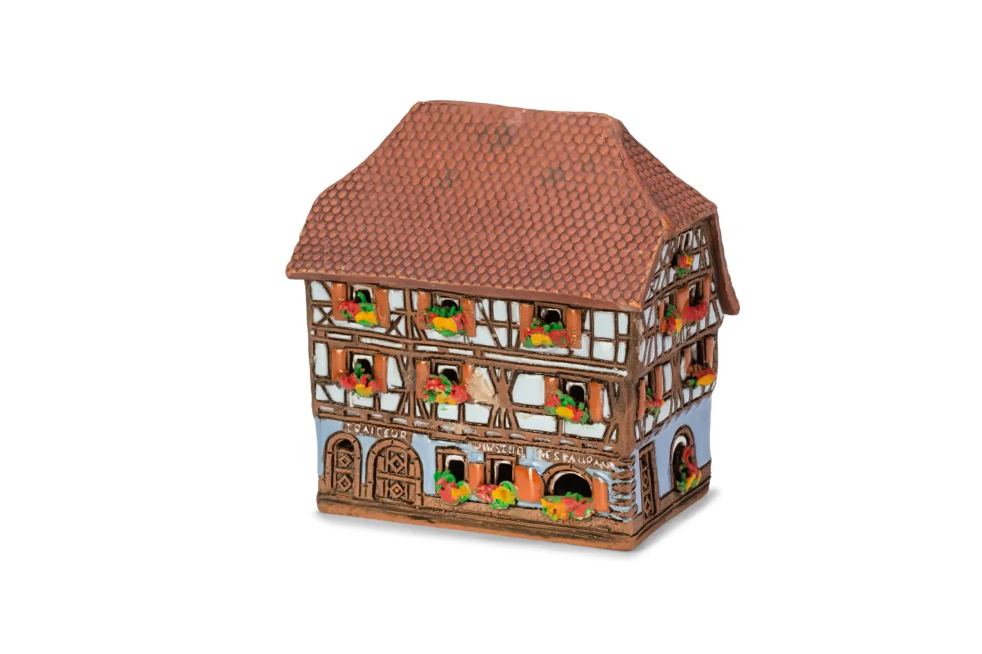Ceramic miniature of original house in Alsace ALS 304 MINI 3
